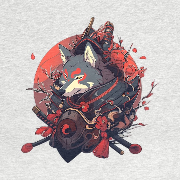 samurai dog by fancy ghost